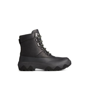 Sperry Acadia Boot Black | QYHTWK-284