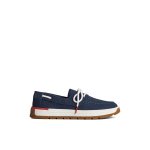 Sperry Augusta Boat Shoe Navy | AHMWFT-795