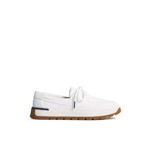 Sperry Augusta Boat Shoe White | FESBHO-413