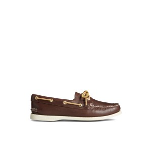 Sperry Authentic Original Boat Shoe Brown | JBWPDV-284