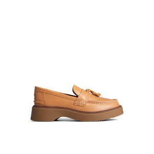 Sperry Bayside Loafer Beige | YODUZW-724