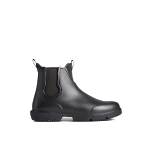 Sperry Float Rain Boot Black | TKJHFN-148