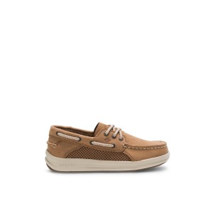 Sperry Gamefish Boat Shoe Dark Beige | YEHGTF-418