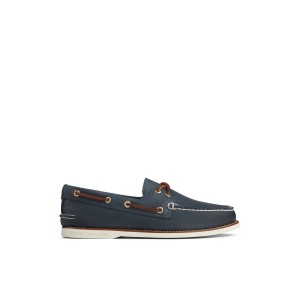 Sperry Gold Cup Authentic Original Boat Shoe Navy | JQVBGX-857