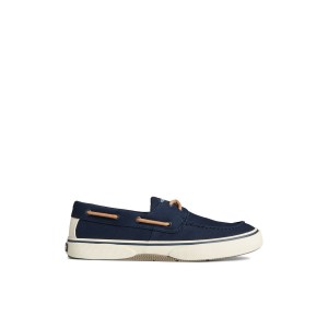 Sperry Halyard 2-Eye Boat Shoe Navy | PECOXF-103