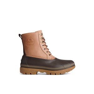 Sperry Ice Bay Thinsulate Tall Duck Boot Beige | JHYIWD-243