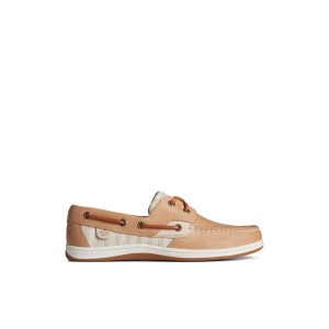 Sperry Koifish Stripe Boat Shoe Beige | JYLDAT-690