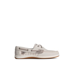 Sperry Koifish Stripe Boat Shoe Grey | DGWZES-562