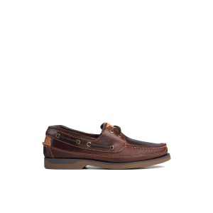 Sperry Mako Canoe Moc Boat Shoe Amaretto | PLTISF-783