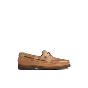 Sperry Mako Canoe Moc Boat Shoe Oak | EYFJOW-052