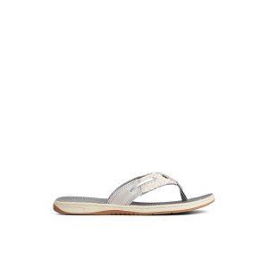 Sperry Parrotfish Sandal Light Grey | HFRTOW-937