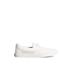 Sperry SeaCycled Bowery Sneaker White | ELPWOA-085