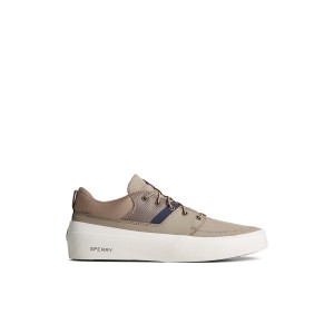 Sperry SeaCycled Fairlead Sneaker Beige | NLZUTO-532