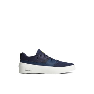 Sperry SeaCycled Fairlead Sneaker Navy | GDKINY-267