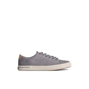 Sperry SeaCycled Striper II Textile Sneaker Grey | XAVTLH-694