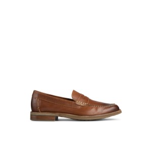 Sperry Topsfield Penny Loafer Beige | DLRZHN-805