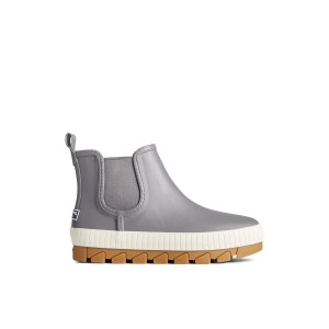 Sperry Torrent Chelsea Waterproof Rain Boot Grey | AQGYNT-028