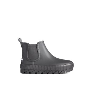 Sperry Torrent Chelsea Waterproof Rain Boot Black | ZAKEYN-052