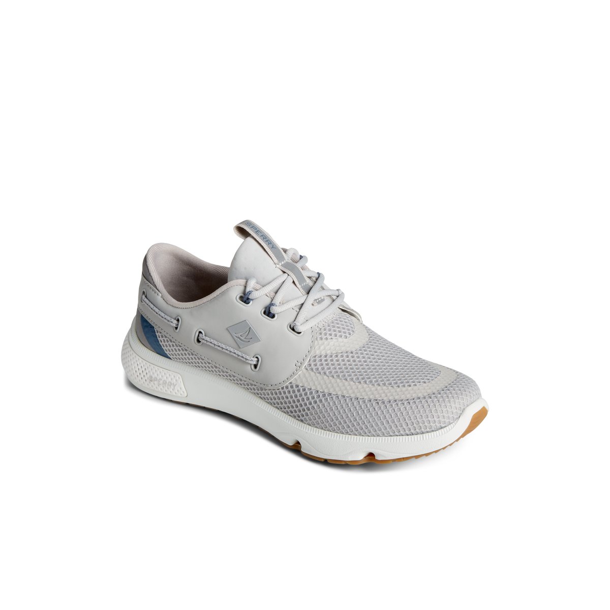 Sperry 7 Sea 3-Eye Sneaker Grey | OXVIYZ-341