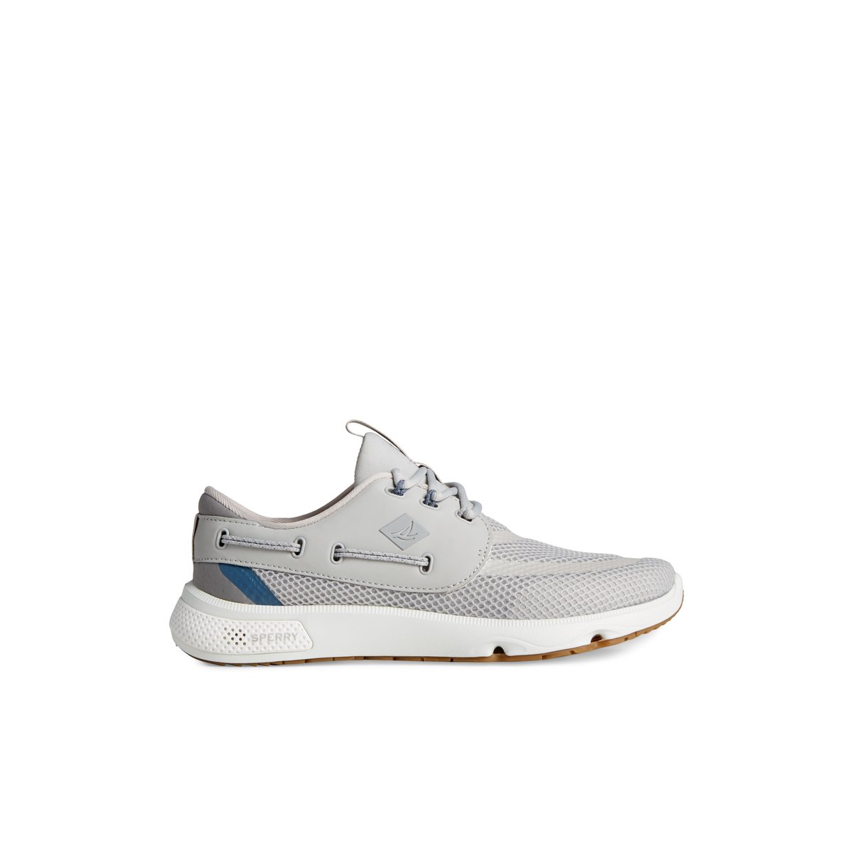 Sperry 7 Sea 3-Eye Sneaker Grey | OXVIYZ-341