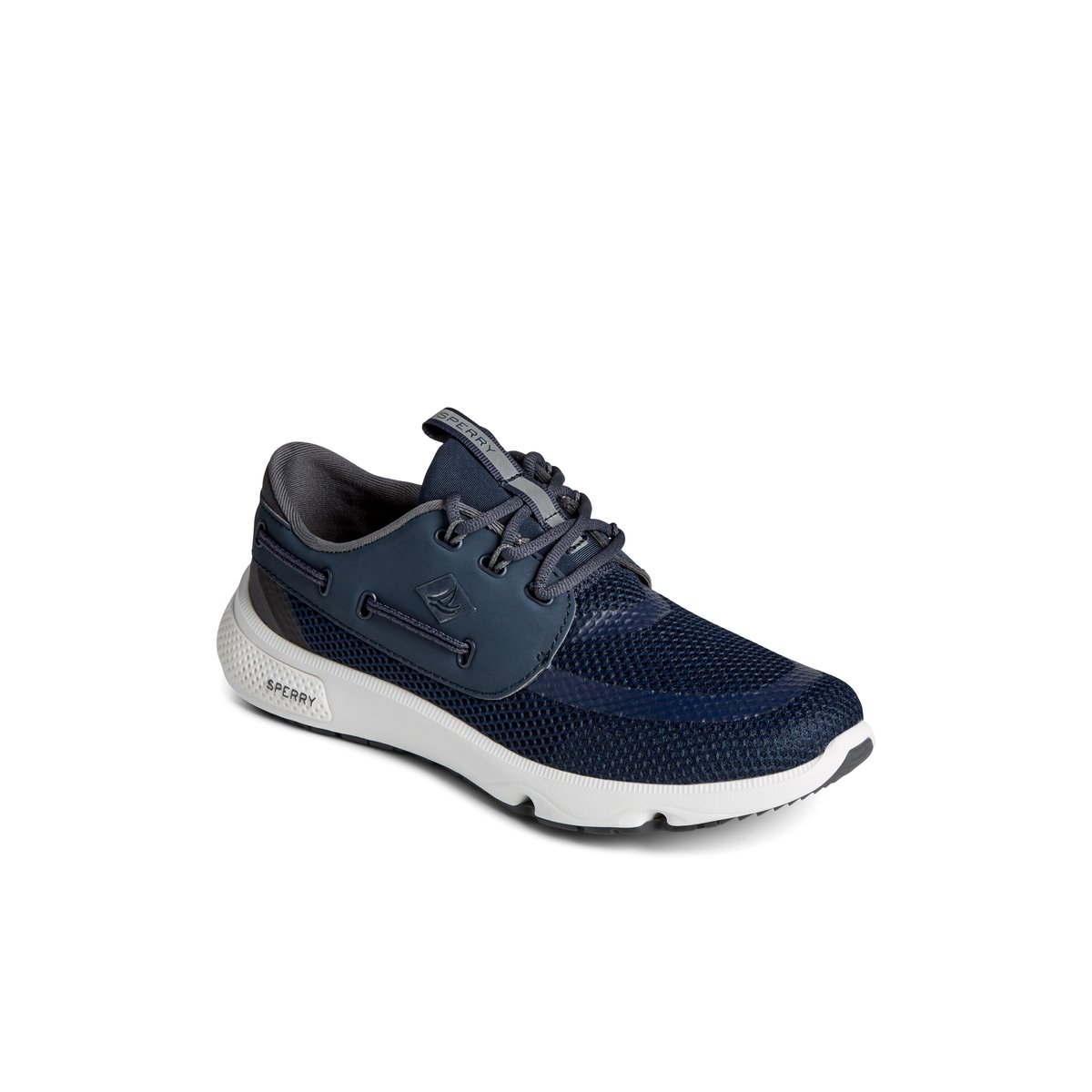 Sperry 7 Sea 3-Eye Sneaker Navy | JXSKLE-927