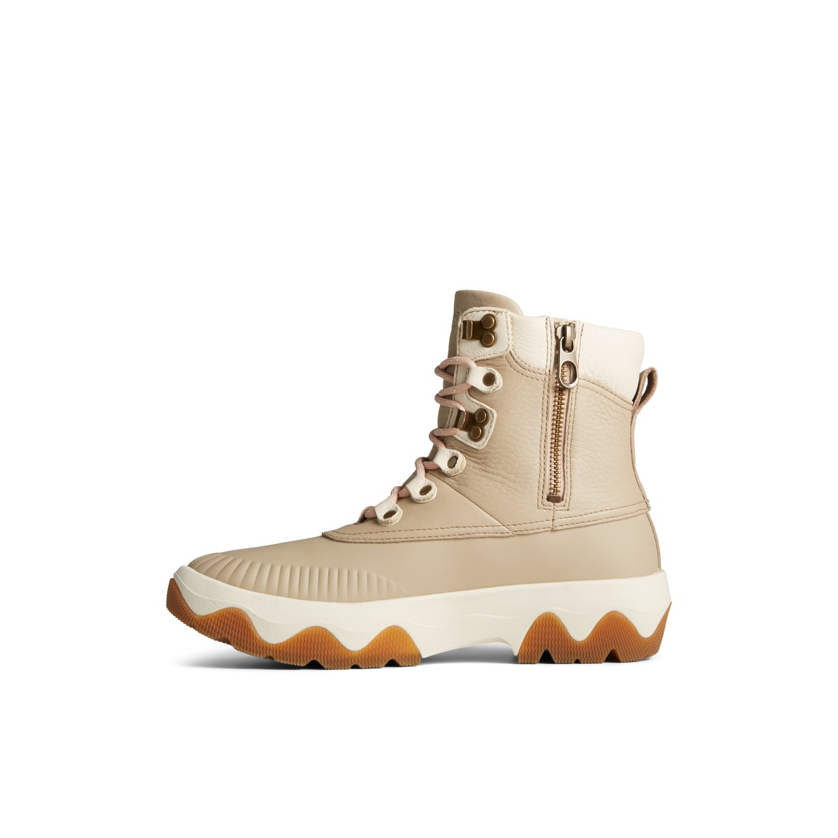 Sperry Acadia Boot Beige | BVIYFQ-496