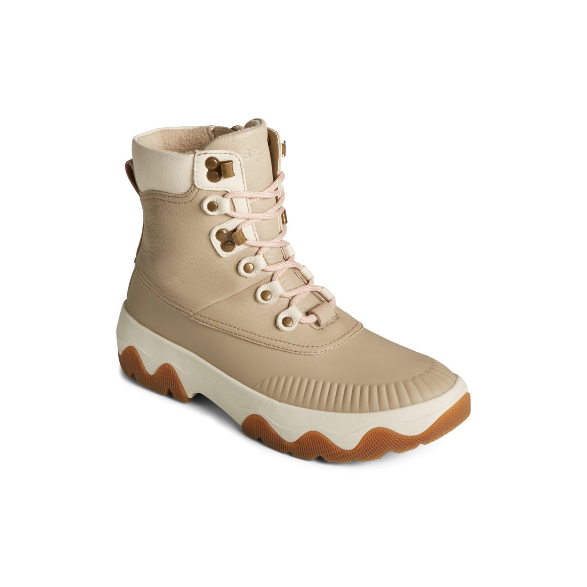 Sperry Acadia Boot Beige | BVIYFQ-496