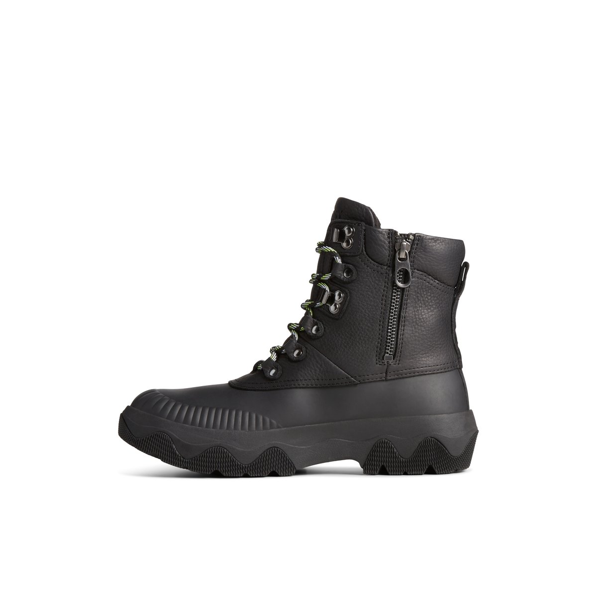 Sperry Acadia Boot Black | QYHTWK-284