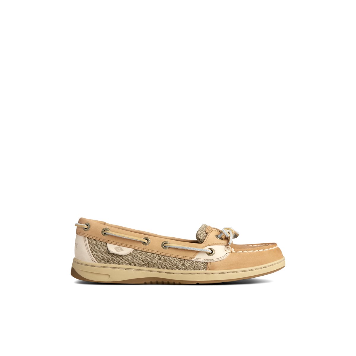 Sperry Angelfish Boat Shoe White / White | JBZPGL-694