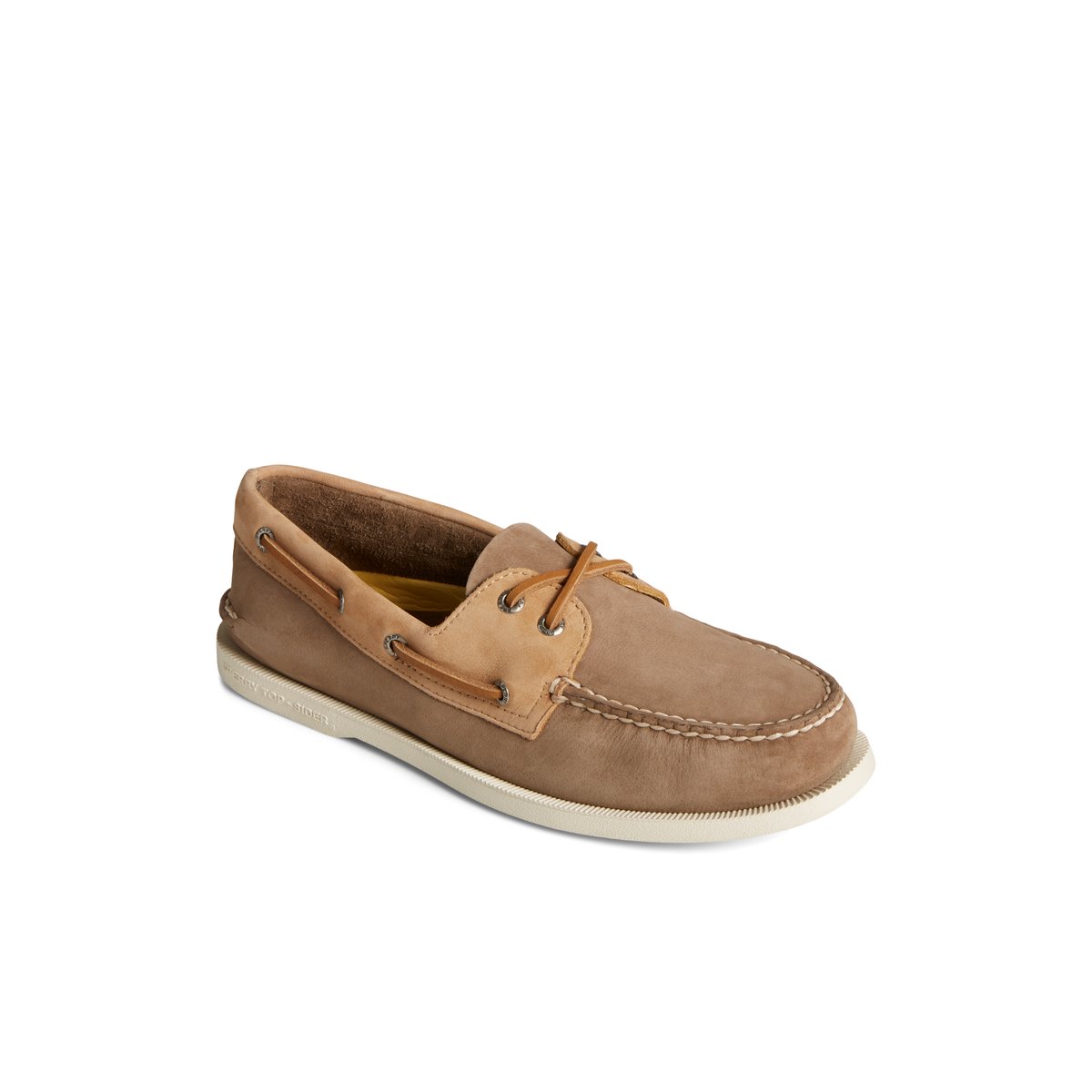 Sperry Authentic Original 2-Eye Nubuck Boat Shoe Brown / Multicolor | AVTPMX-528