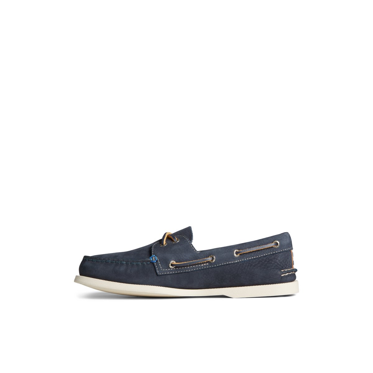 Sperry Authentic Original 2-Eye Nubuck Boat Shoe Navy | MKVPDB-084