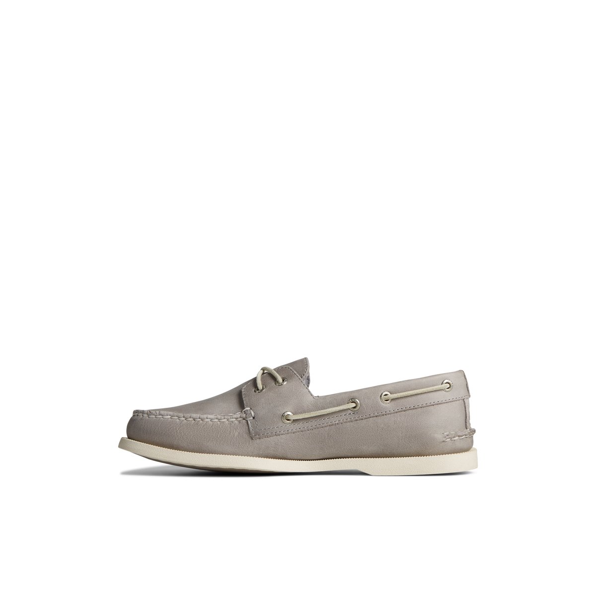 Sperry Authentic Original Cross Lace Boat Shoe Grey | AUMIVS-761