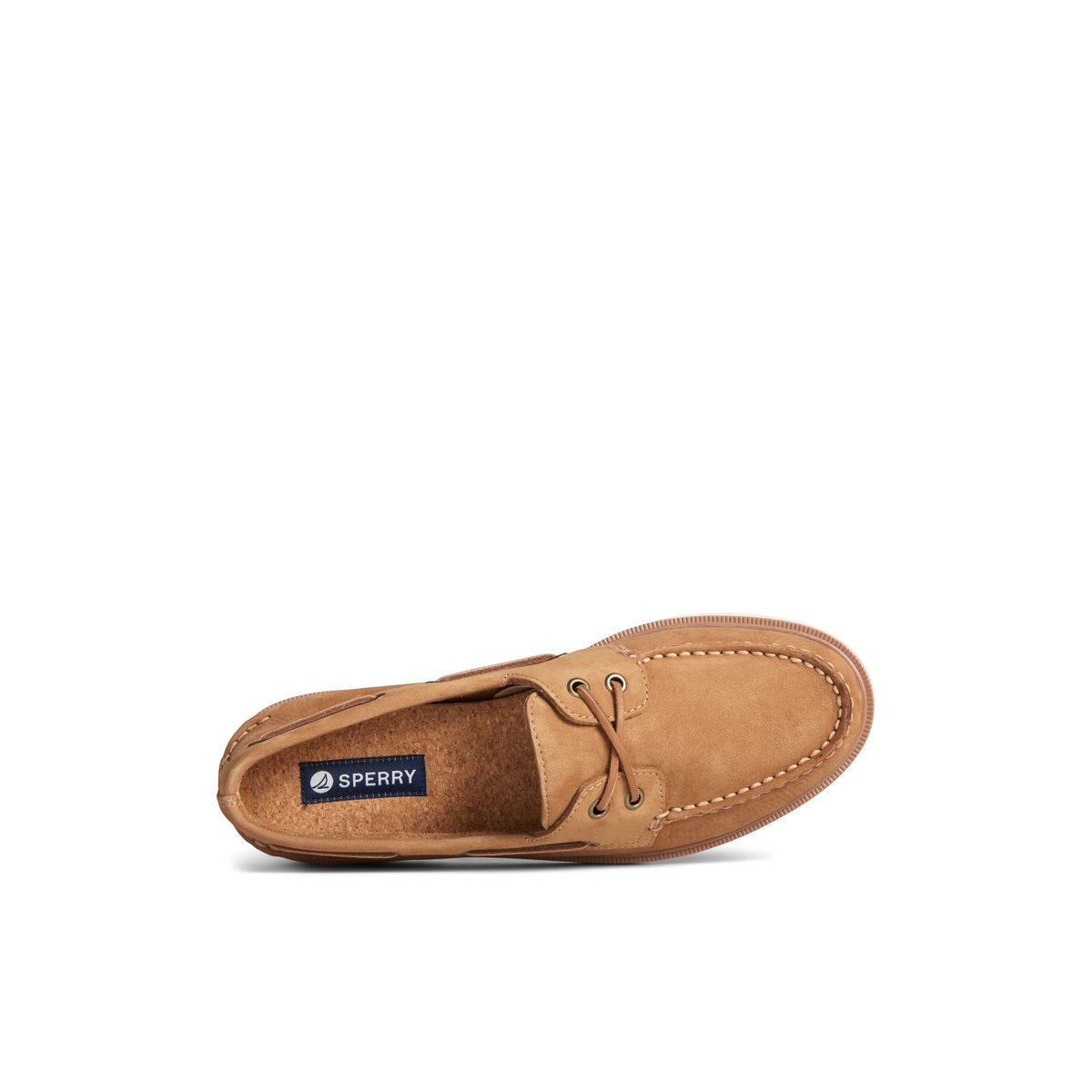 Sperry Authentic Original Double Sole Nubuck Boat Shoe Beige | UJRNPH-641