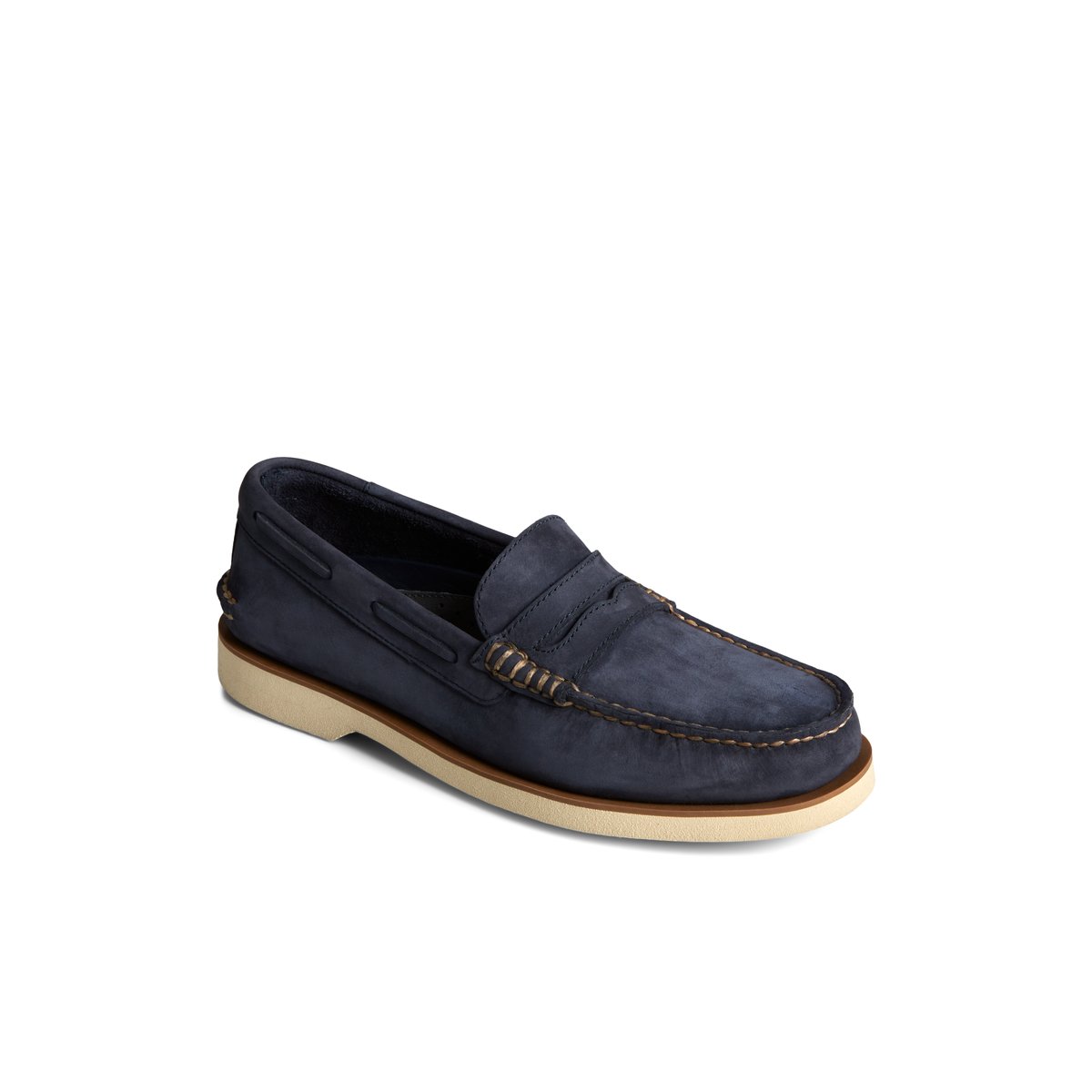 Sperry Authentic Original Double Sole Penny Loafer Navy | PVSZQH-589