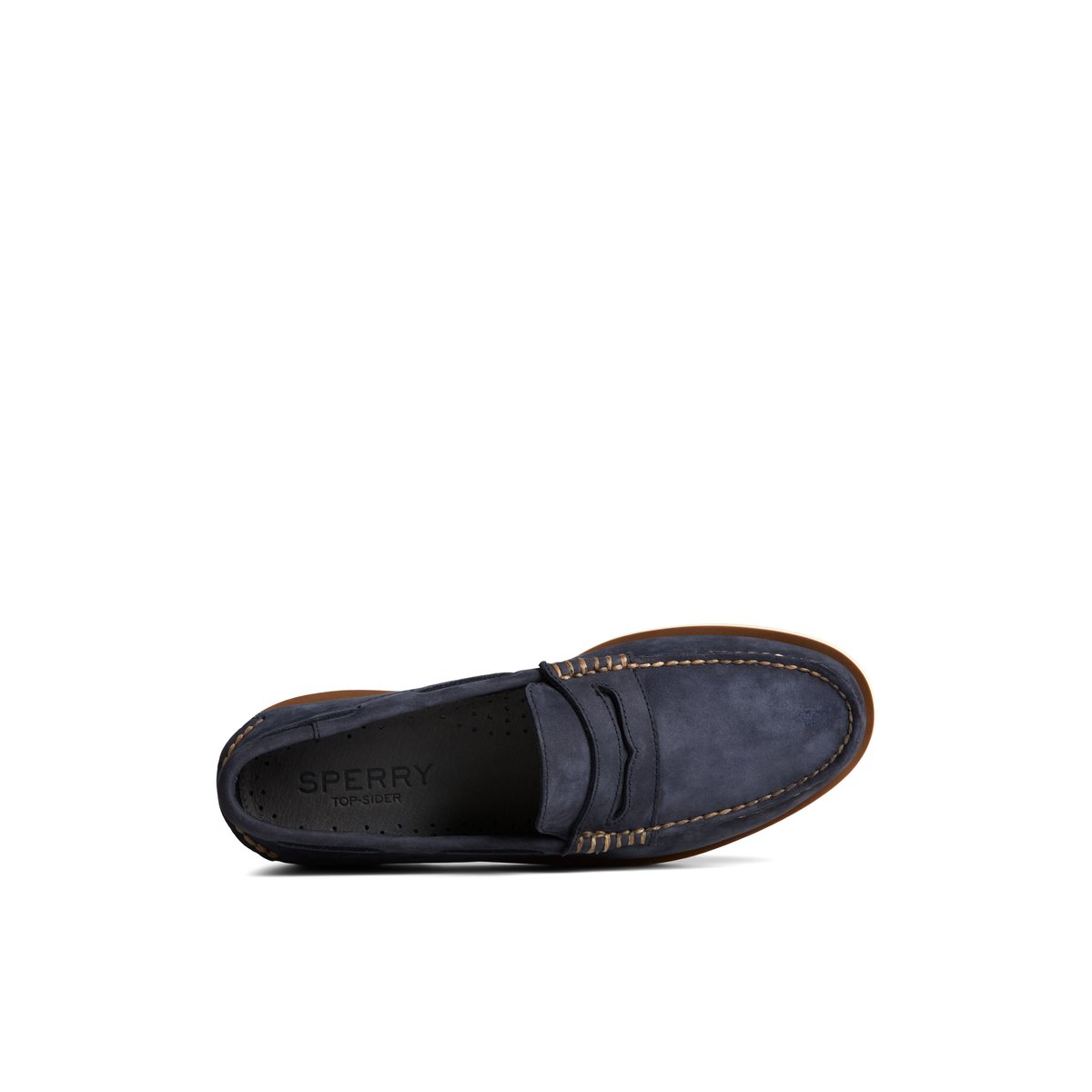 Sperry Authentic Original Double Sole Penny Loafer Navy | PVSZQH-589