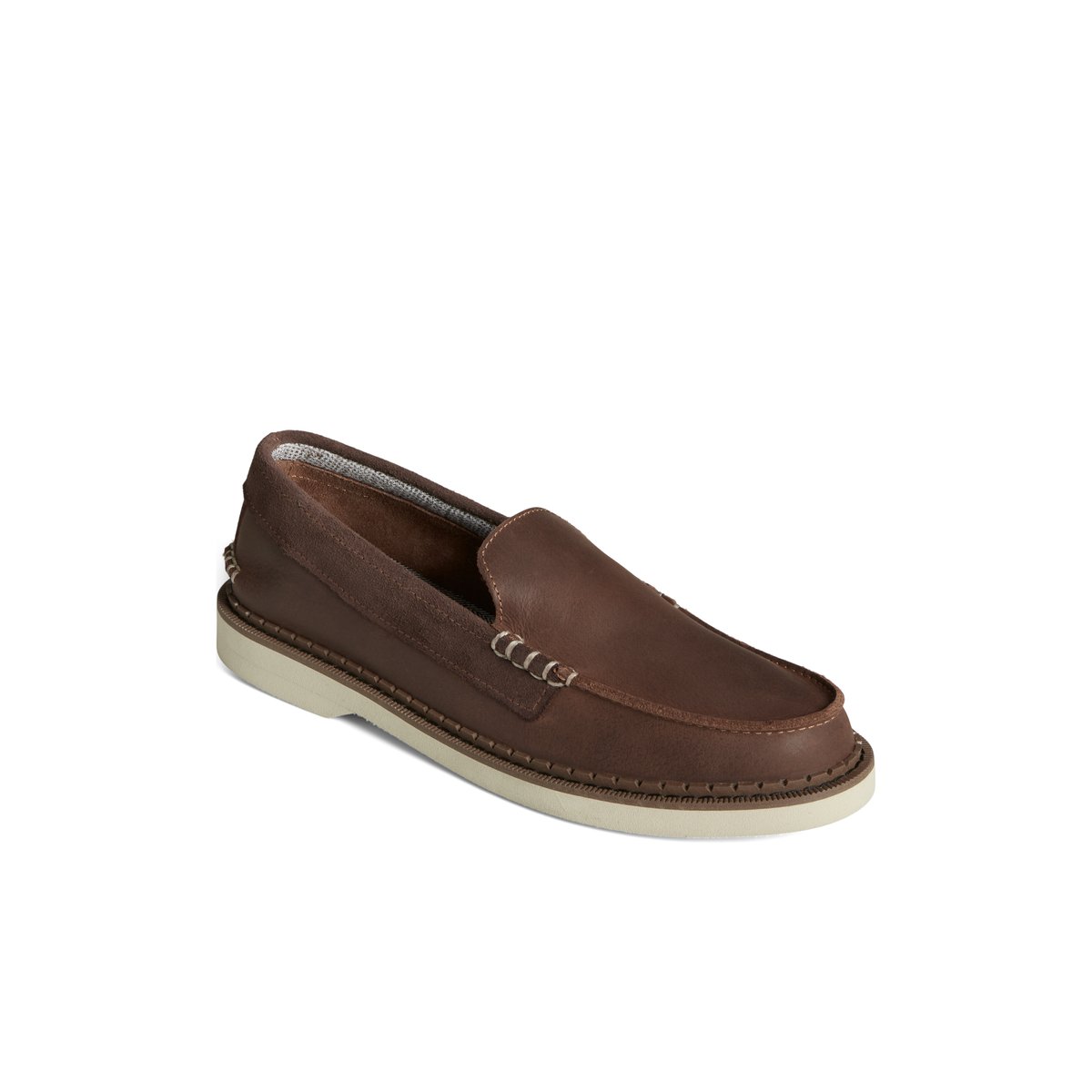 Sperry Authentic Original Double Sole Venetian Loafer Brown | RLMKDB-715