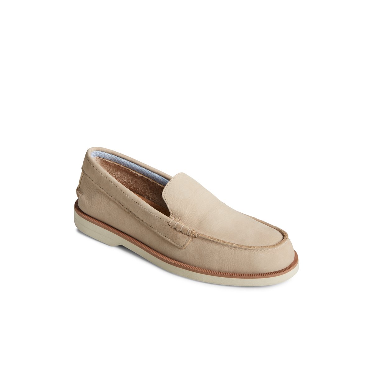 Sperry Authentic Original Double Sole Venetian Loafer Beige | RVOAQF-568