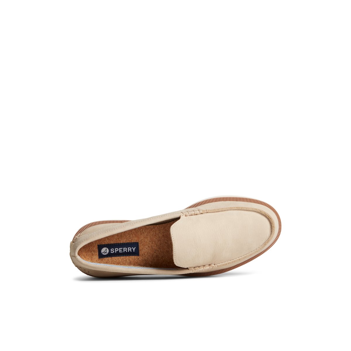 Sperry Authentic Original Double Sole Venetian Loafer Beige | RVOAQF-568