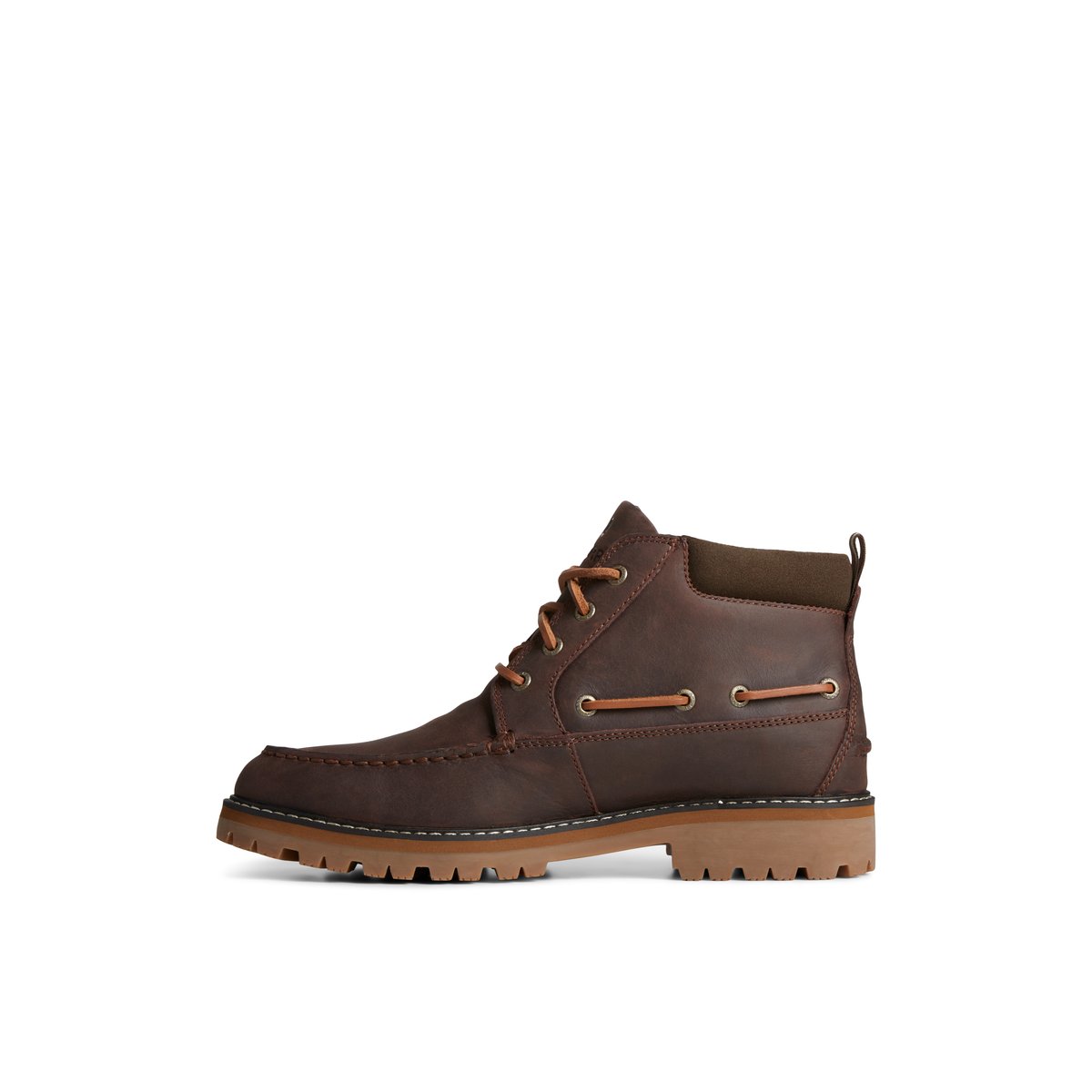 Sperry Authentic Original Lug Chukka Boot Brown | SRFAIM-015