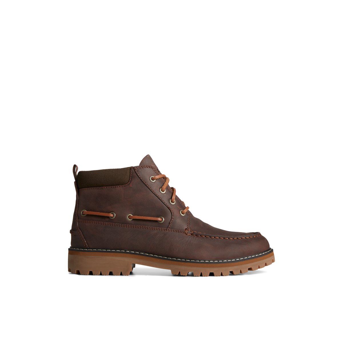 Sperry Authentic Original Lug Chukka Boot Brown | SRFAIM-015