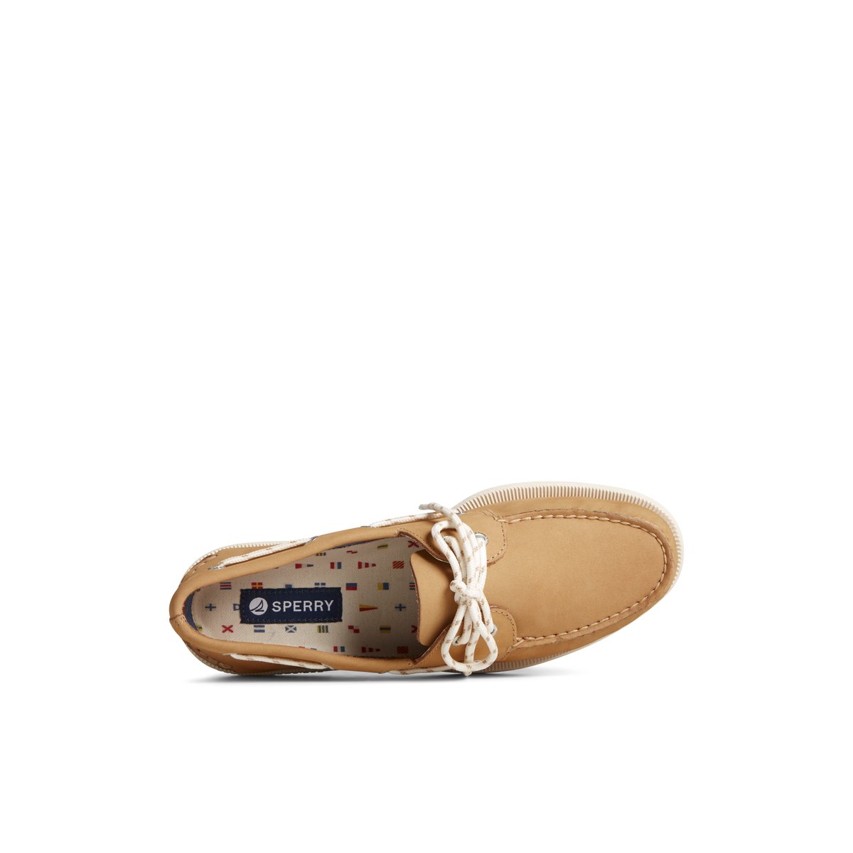 Sperry Authentic Original Nautical Nubuck Boat Shoe Beige | QSCWDM-740