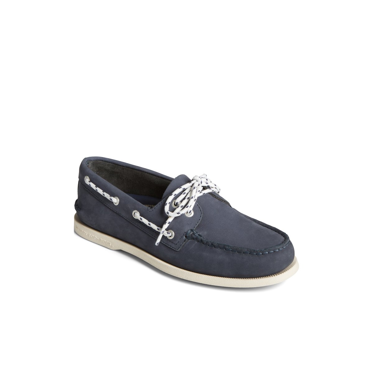 Sperry Authentic Original Nautical Nubuck Boat Shoe Navy | CYUZDG-276