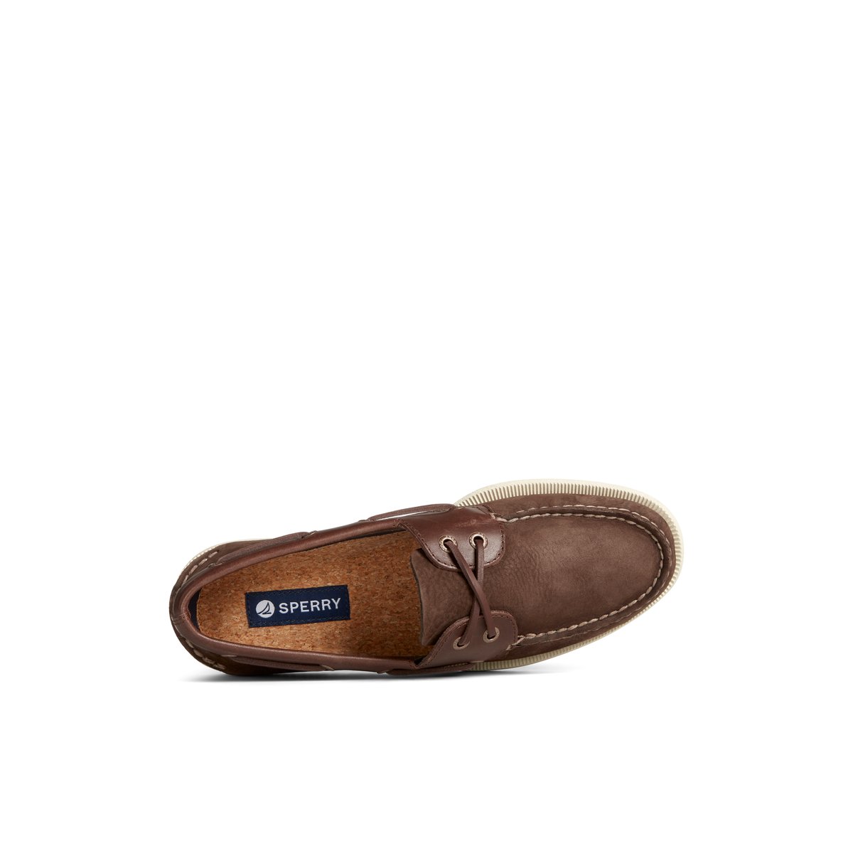 Sperry Authentic Original Nubuck Boat Shoe Brown | QTSFUW-743