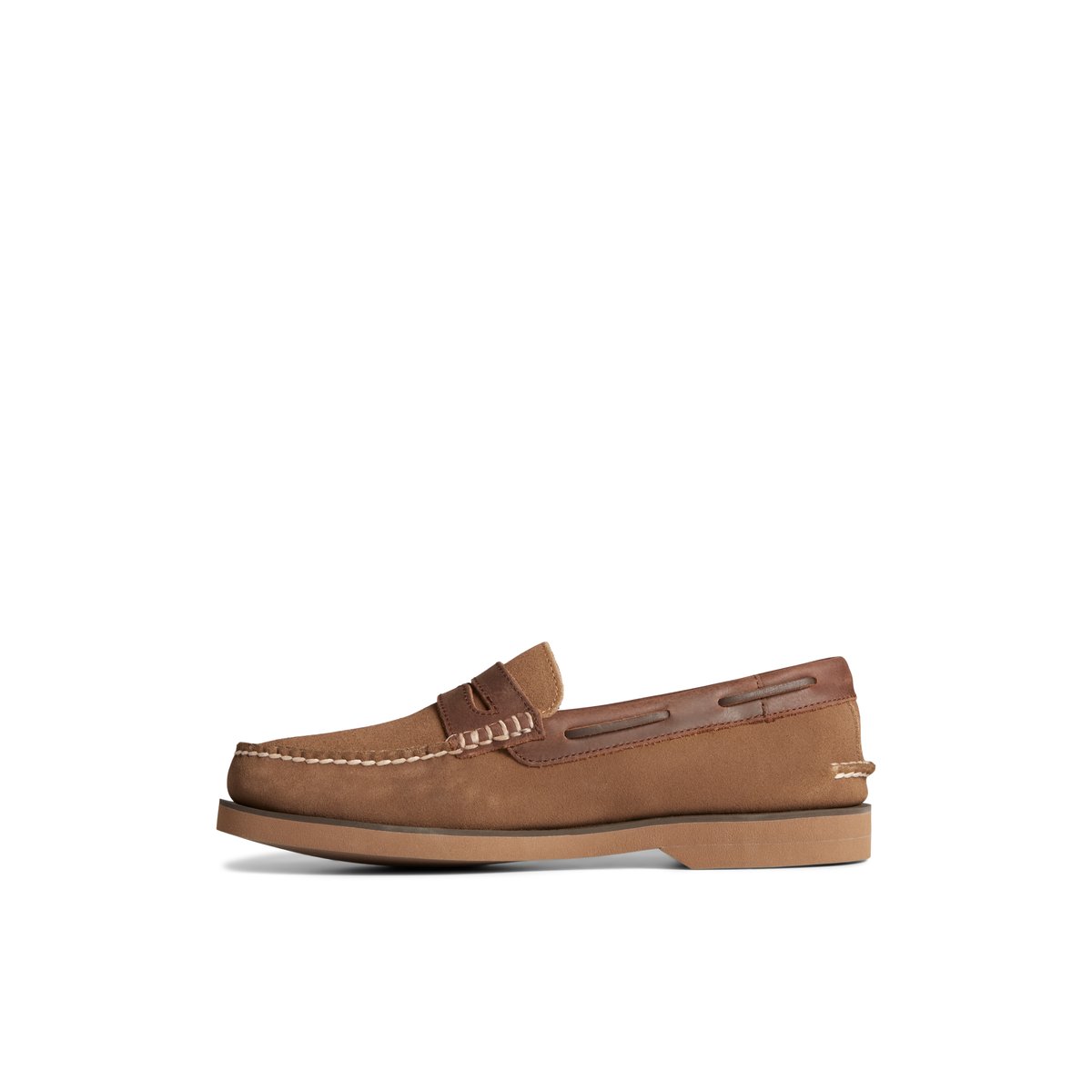 Sperry Authentic Original Penny Loafer Dark Beige | RVAGTH-795