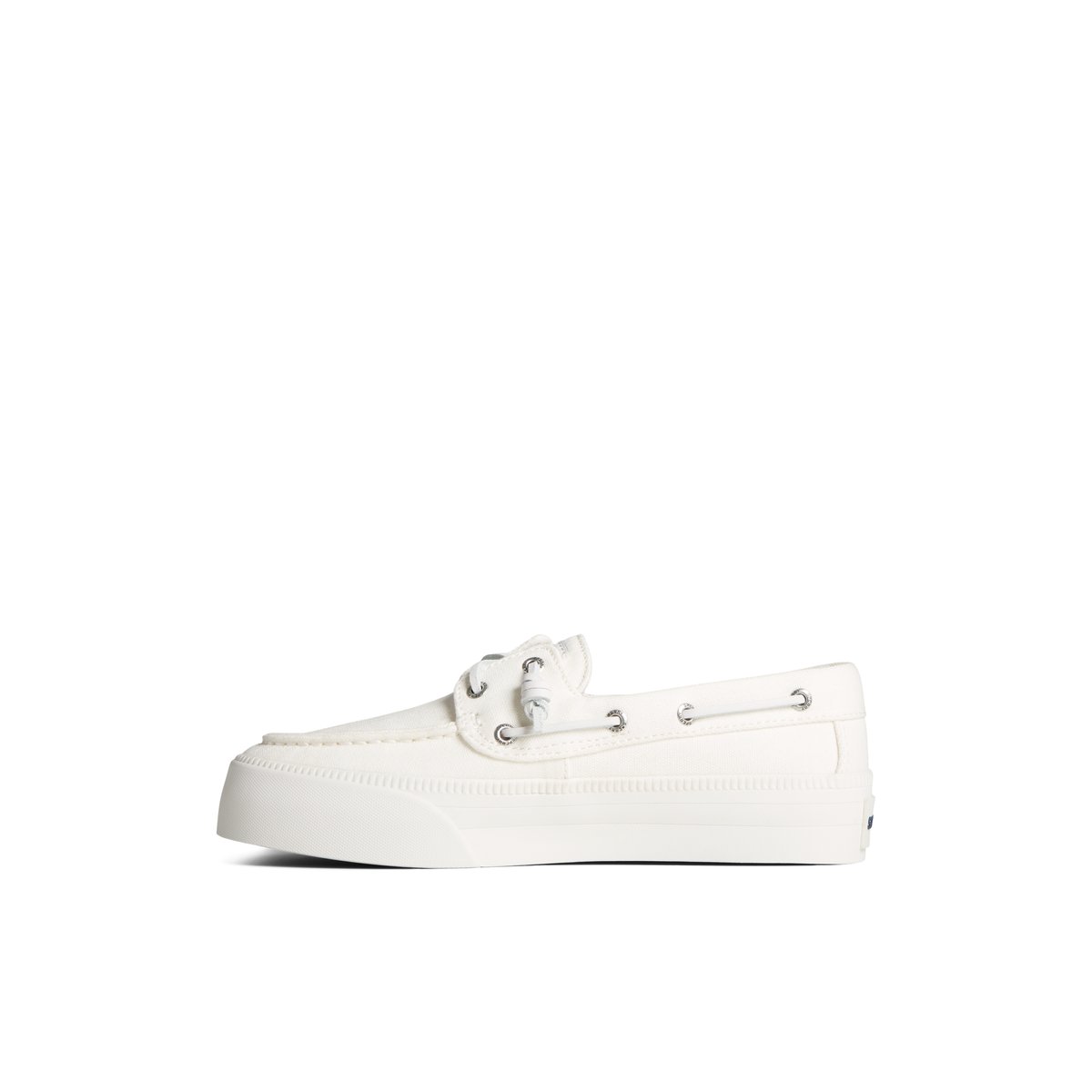 Sperry Bahama 3.0 Platform Sneaker White | KMCURL-724