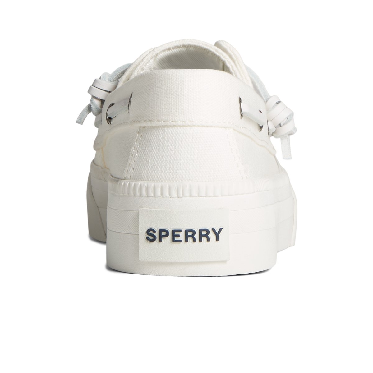 Sperry Bahama 3.0 Platform Sneaker White | KMCURL-724