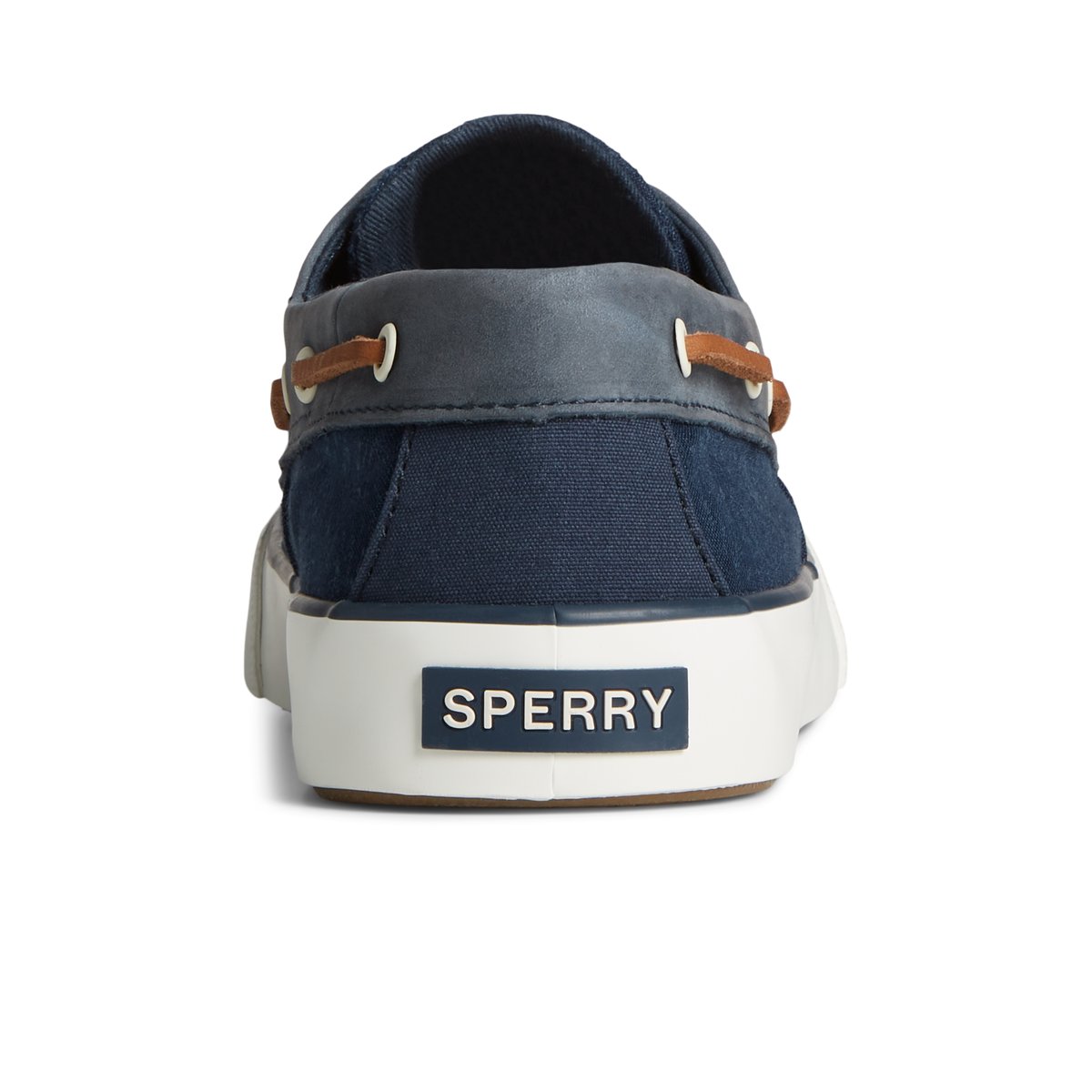 Sperry Bahama II Linen Sneaker Navy | ZHAXPL-368