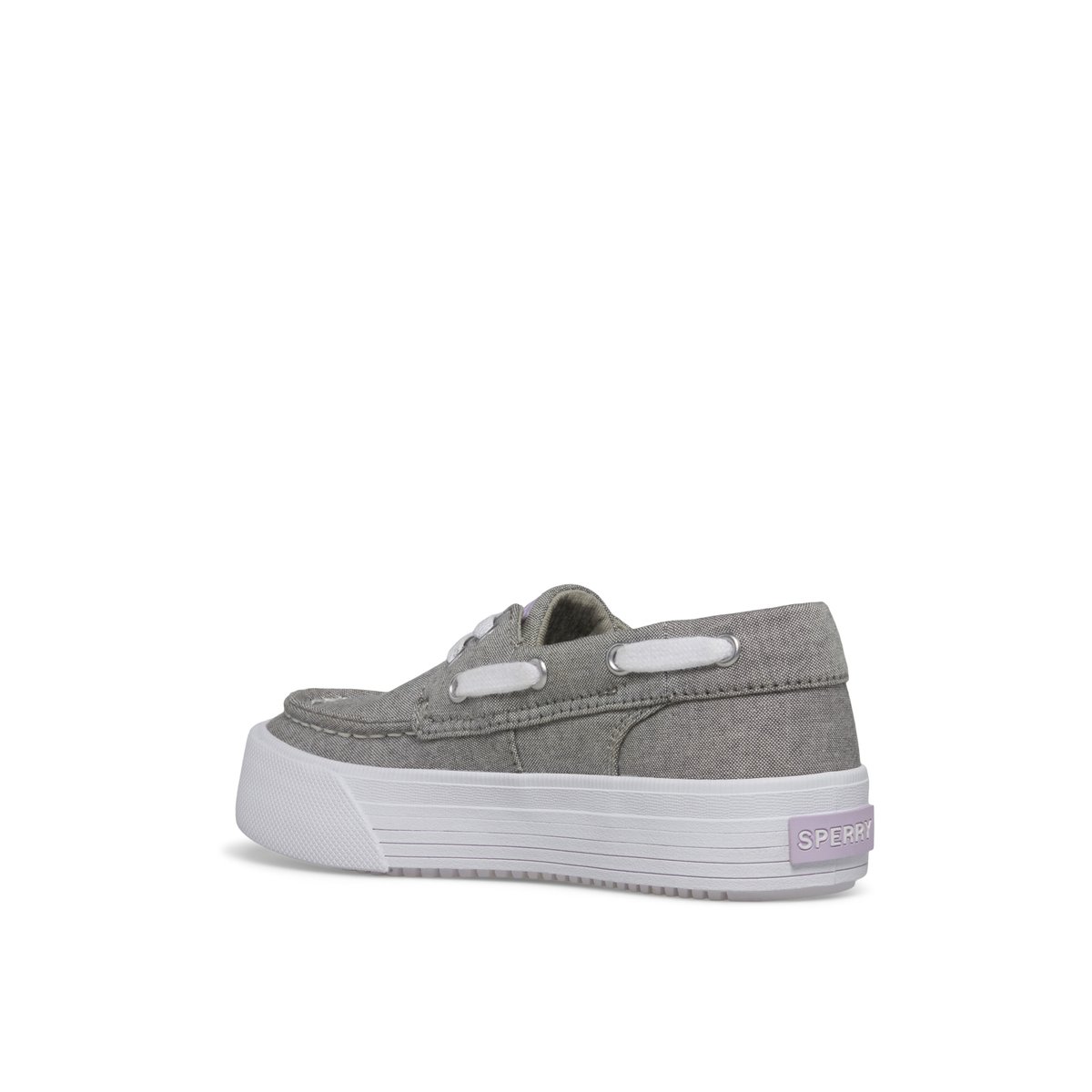 Sperry Bahama Platform Sneaker Grey | ZQBMLS-937