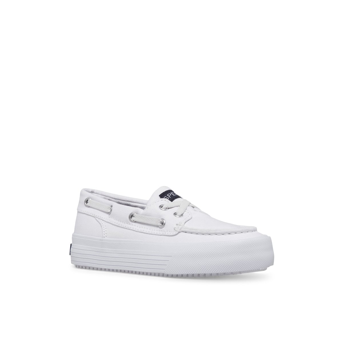 Sperry Bahama Platform Sneaker White | ASYZEC-892