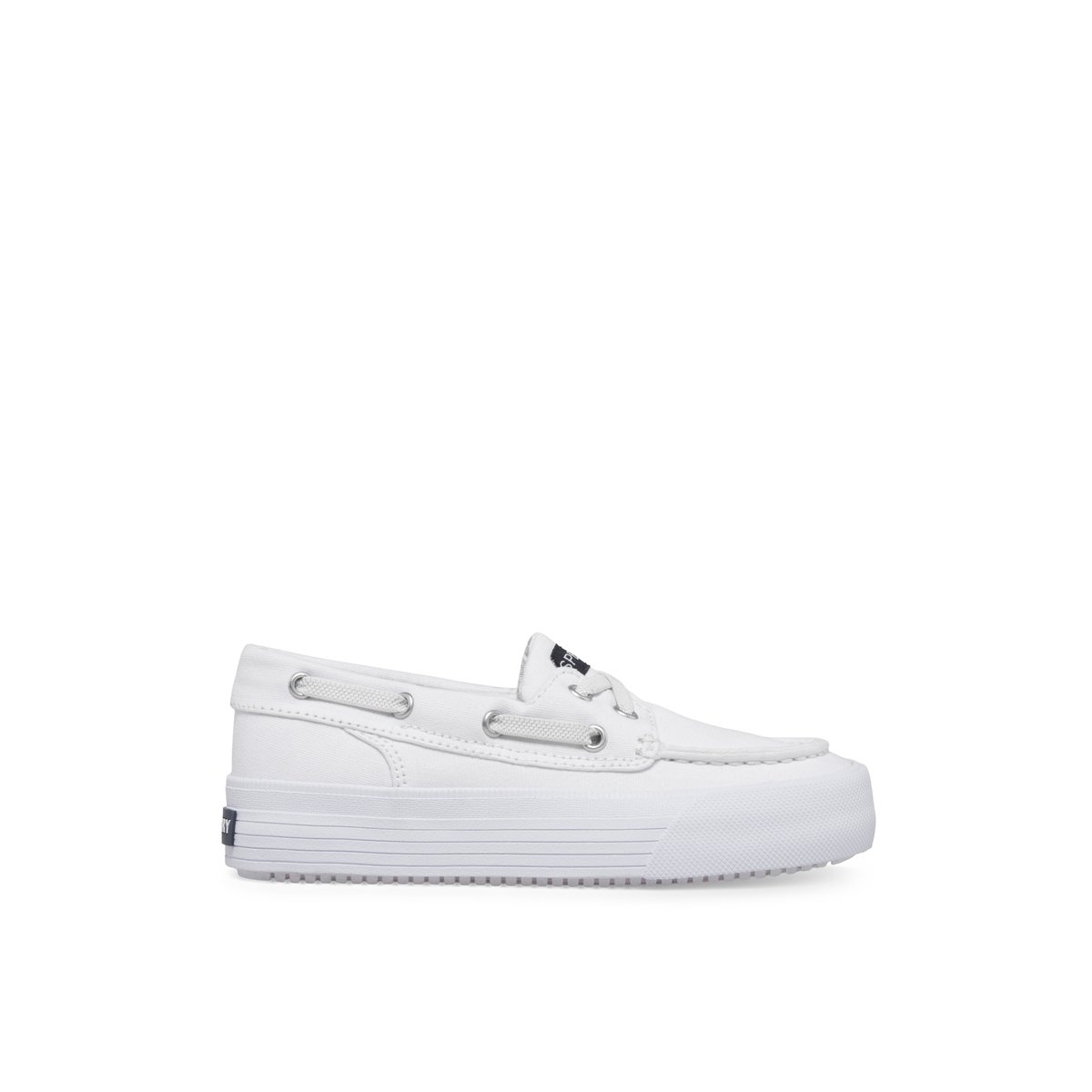 Sperry Bahama Platform Sneaker White | ASYZEC-892